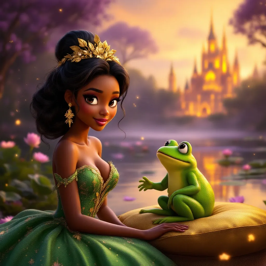 Invitación la Princesa y el Sapo